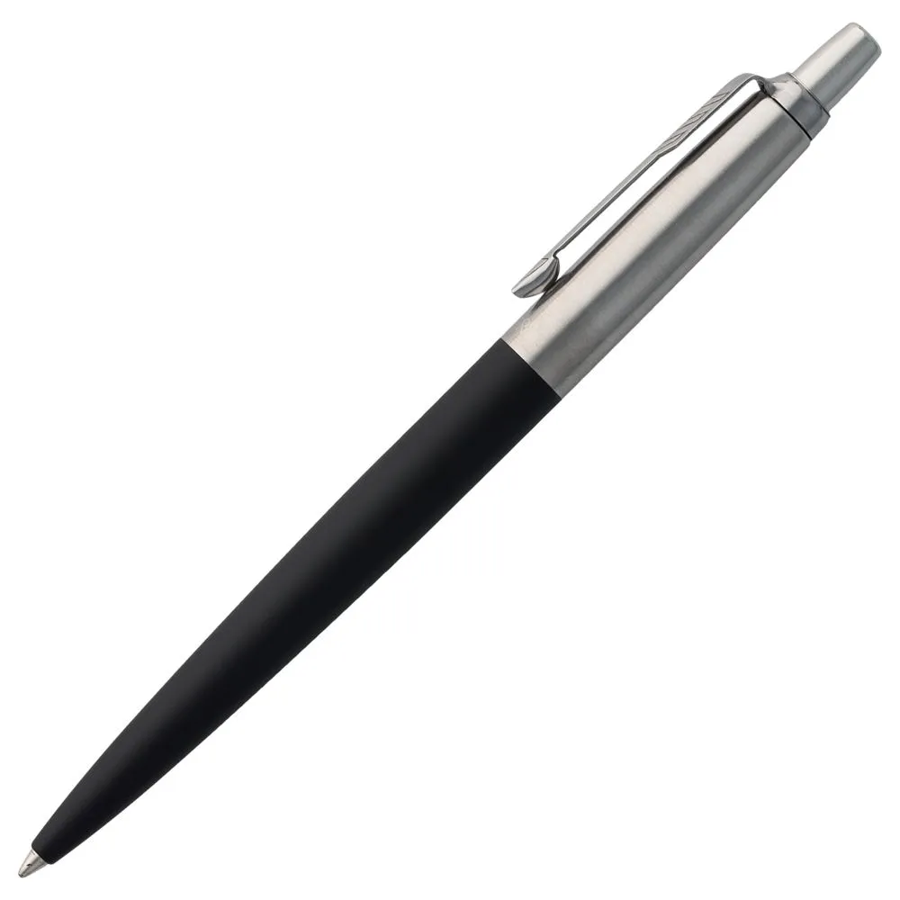 Ручка шариковая Parker Jotter Core K63, черный с серебристым заказать онлайн с вашим дизайном на заказ в Москве и области