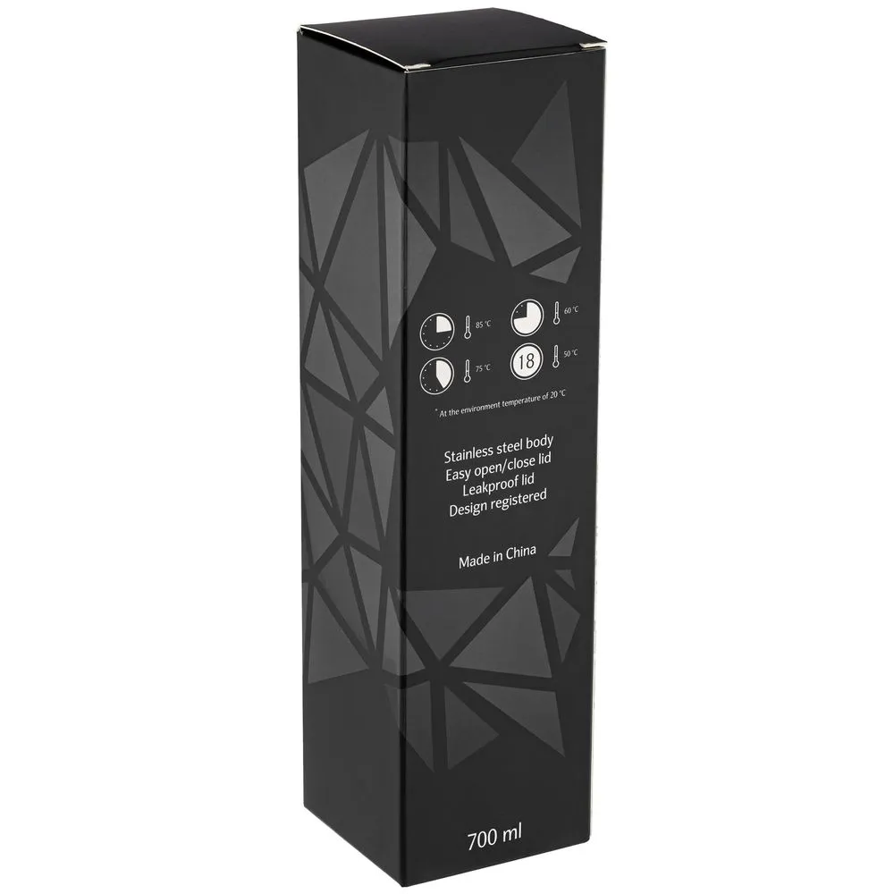Термос Gems Black Morion, черный морион заказать онлайн с вашим дизайном на заказ в Москве и области
