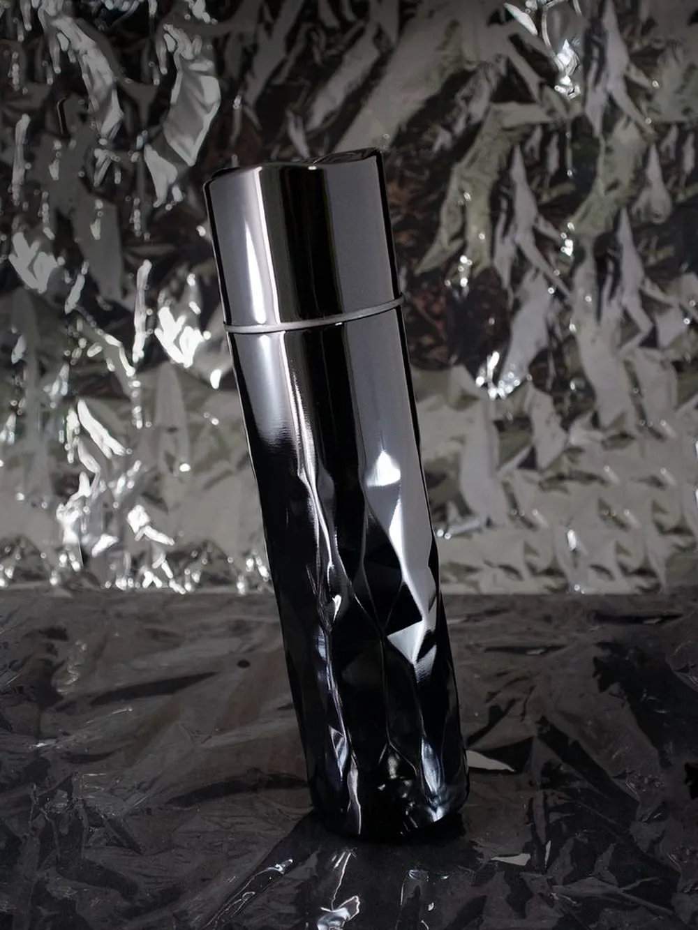 Термос Gems Black Morion, черный морион заказать онлайн с вашим дизайном на заказ в Москве и области