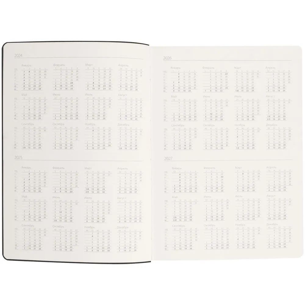 Ежедневник Flex Shall, недатированный, светло-зеленый заказать онлайн с вашим дизайном на заказ в Москве и области