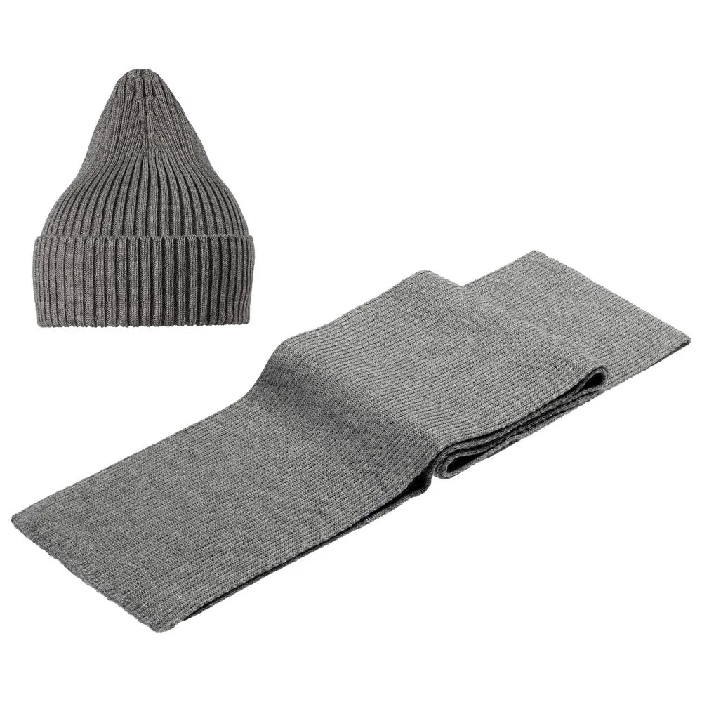 Шапка Stout, серый меланж заказать онлайн с вашим дизайном на заказ в Москве и области