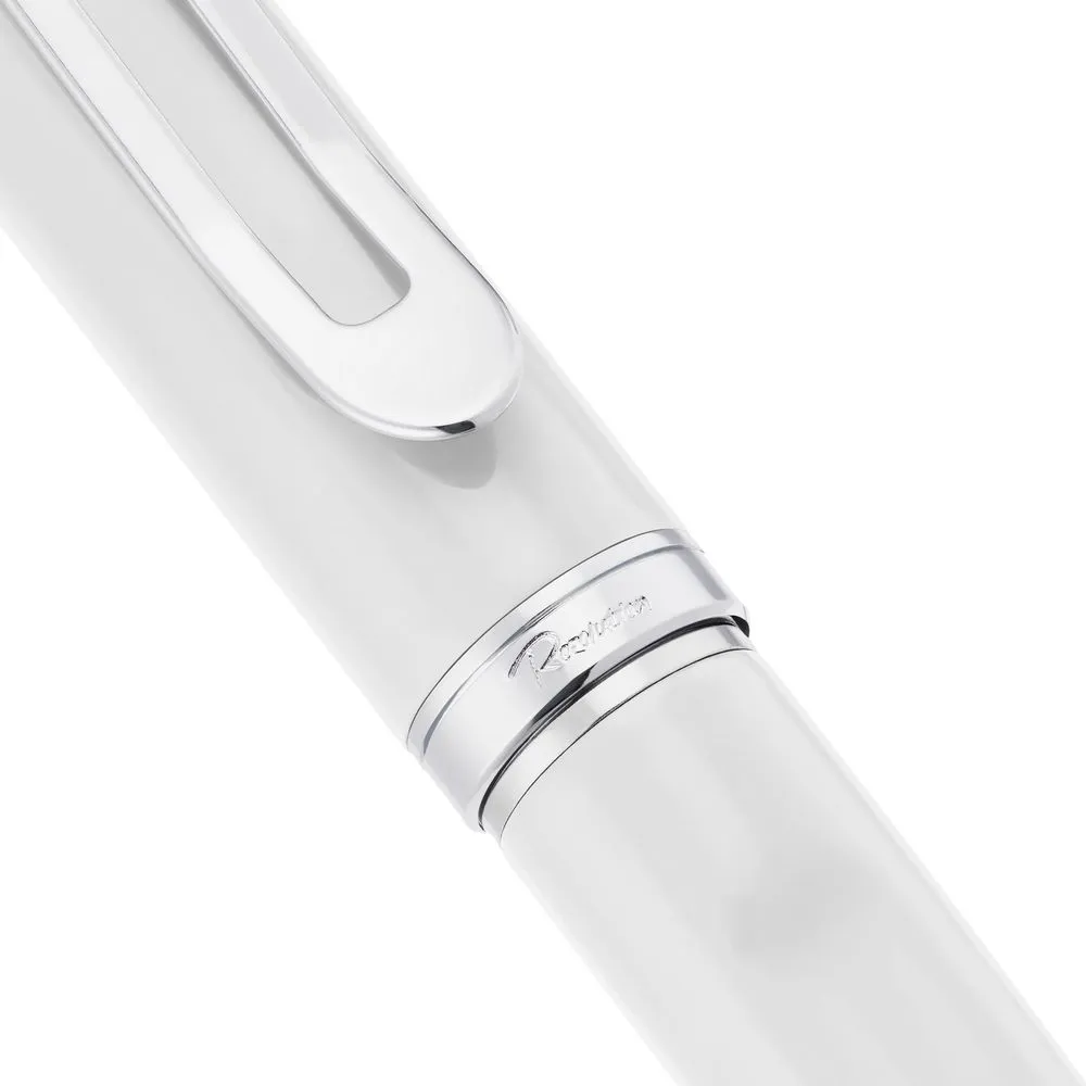 Ручка шариковая Phase, белая заказать онлайн с вашим дизайном на заказ в Москве и области