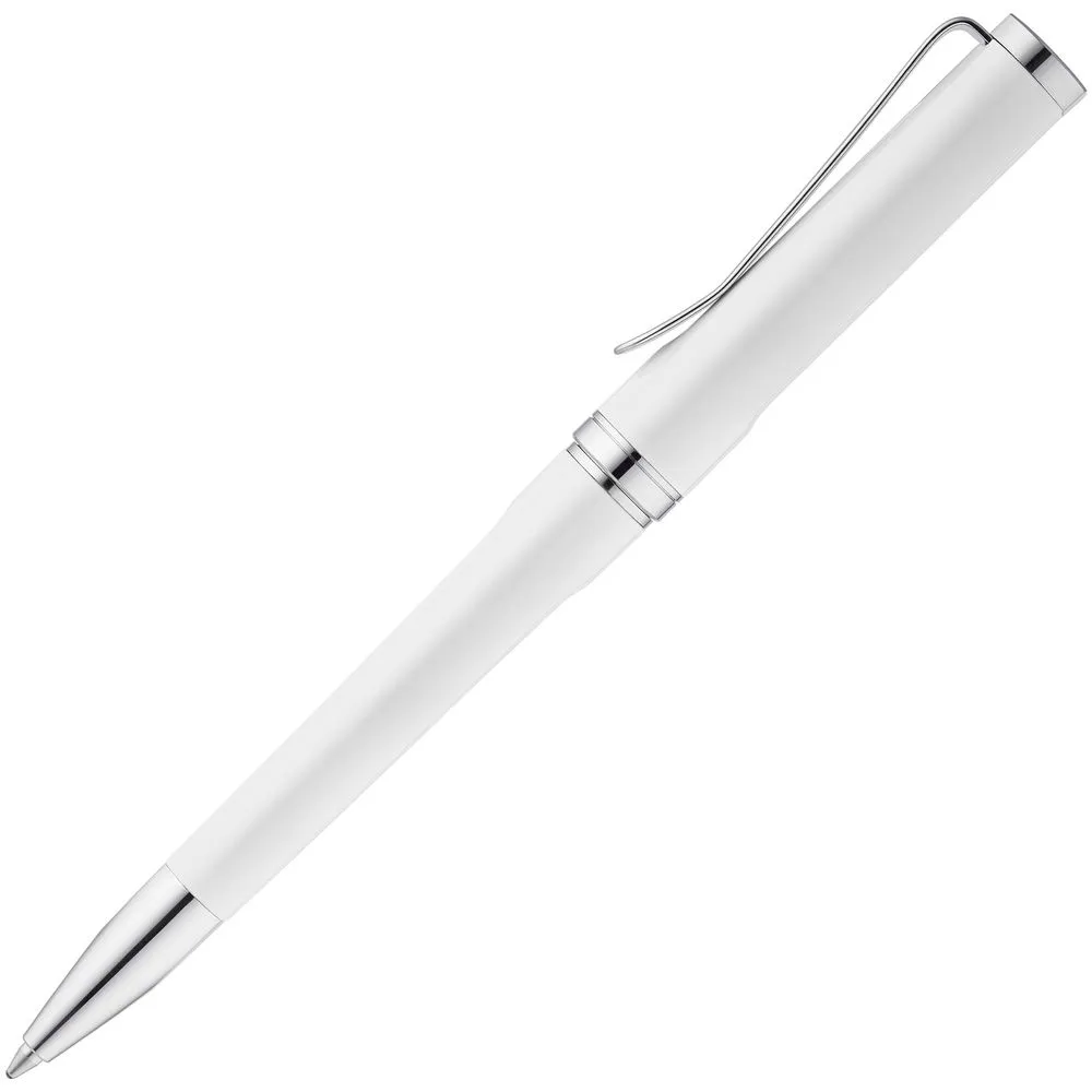 Ручка шариковая Phase, белая заказать онлайн с вашим дизайном на заказ в Москве и области