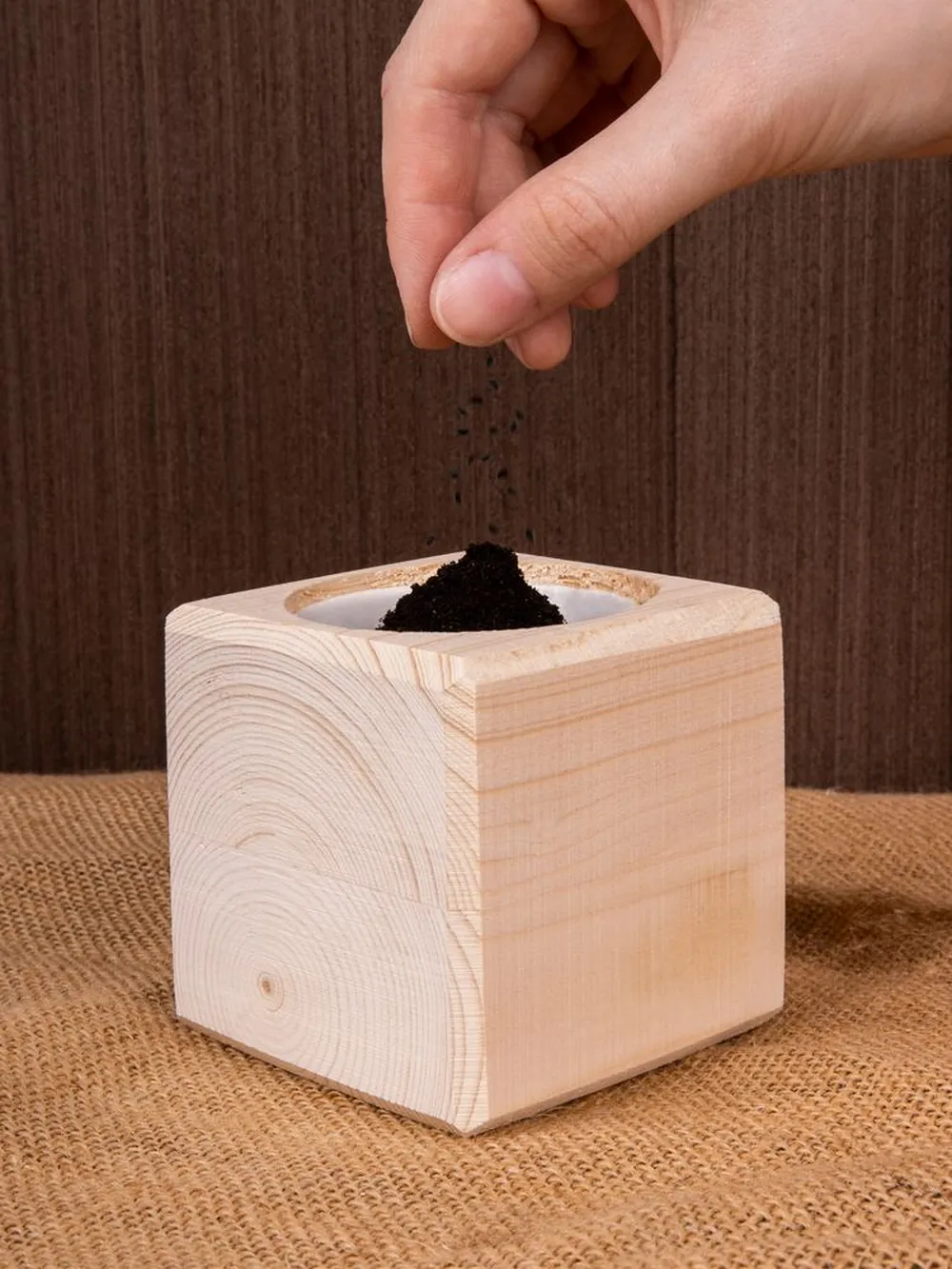 Набор для выращивания «Экокуб», сосна заказать онлайн с вашим дизайном на заказ в Москве и области