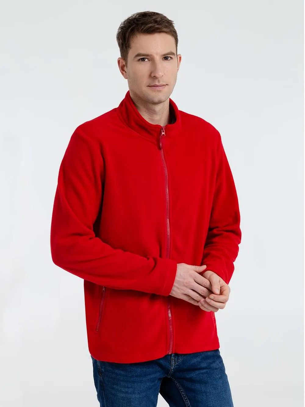 Куртка мужская Norman Men, красная, размер 4XL заказать онлайн с вашим дизайном на заказ в Москве и области