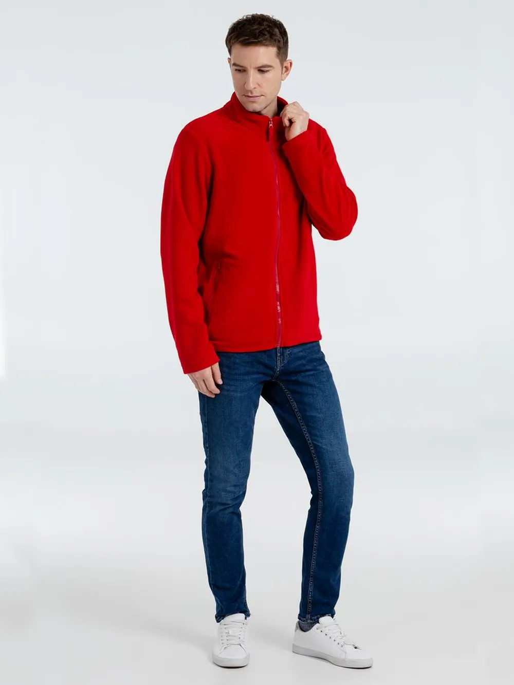 Куртка мужская Norman Men, красная, размер 5XL заказать онлайн с вашим дизайном на заказ в Москве и области