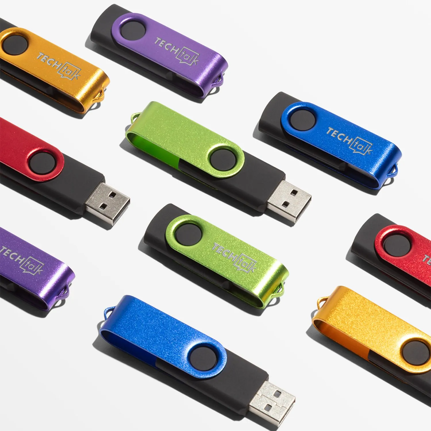 Поворотная USB флешка – 16 ГБ заказать онлайн с вашим дизайном на заказ в Москве и области