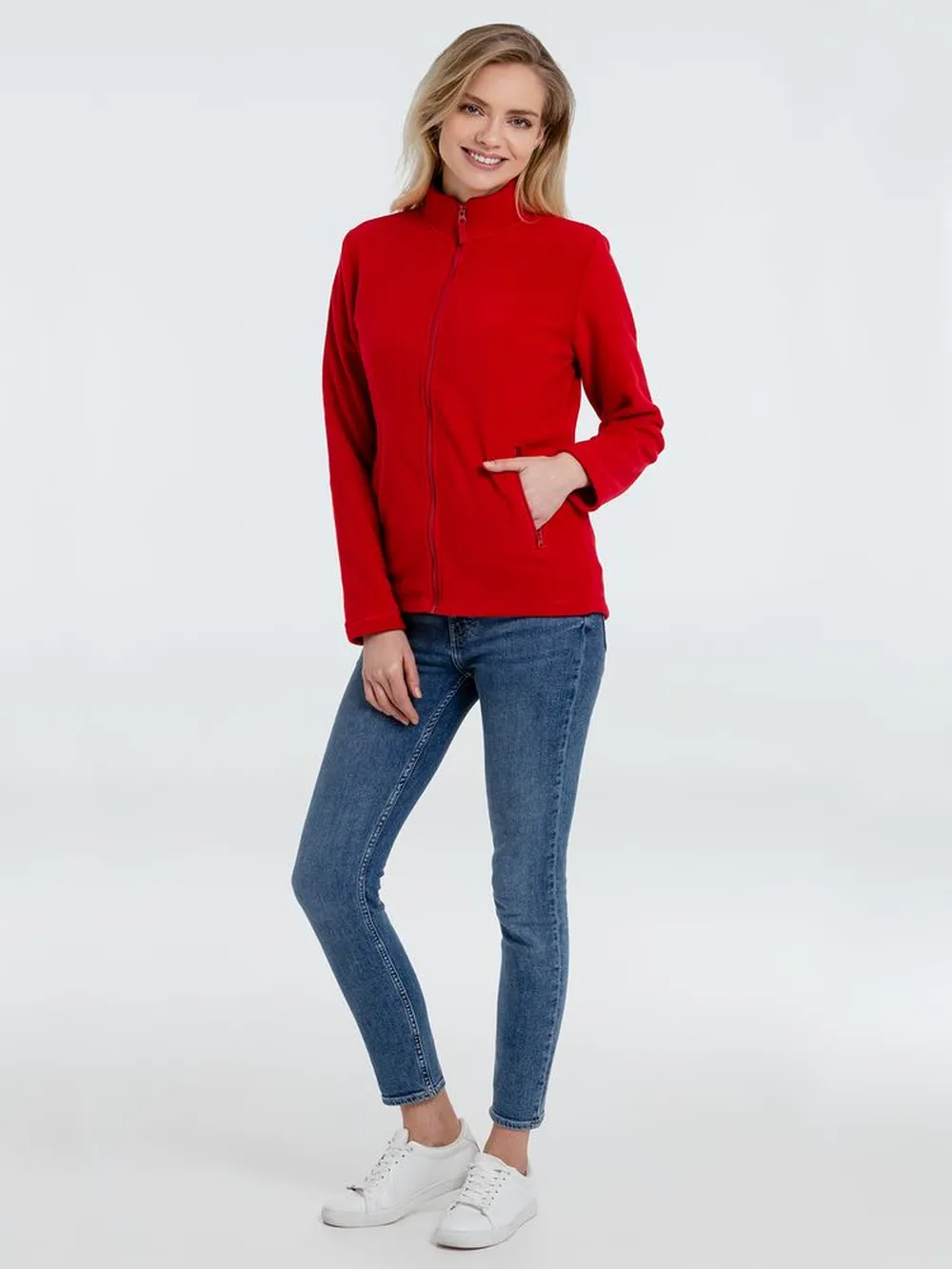 Куртка женская Norman Women, красная, размер 3XL заказать онлайн с вашим дизайном на заказ в Москве и области