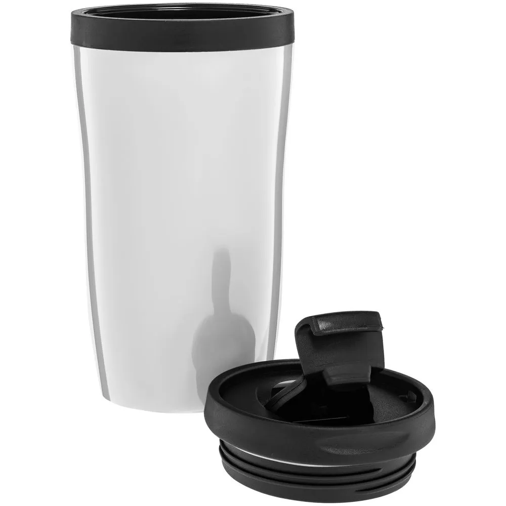 Термостакан Sagga, белый заказать онлайн с вашим дизайном на заказ в Москве и области