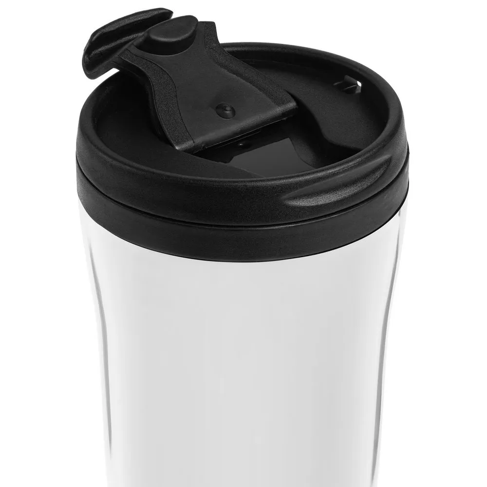 Термостакан Sagga, белый заказать онлайн с вашим дизайном на заказ в Москве и области