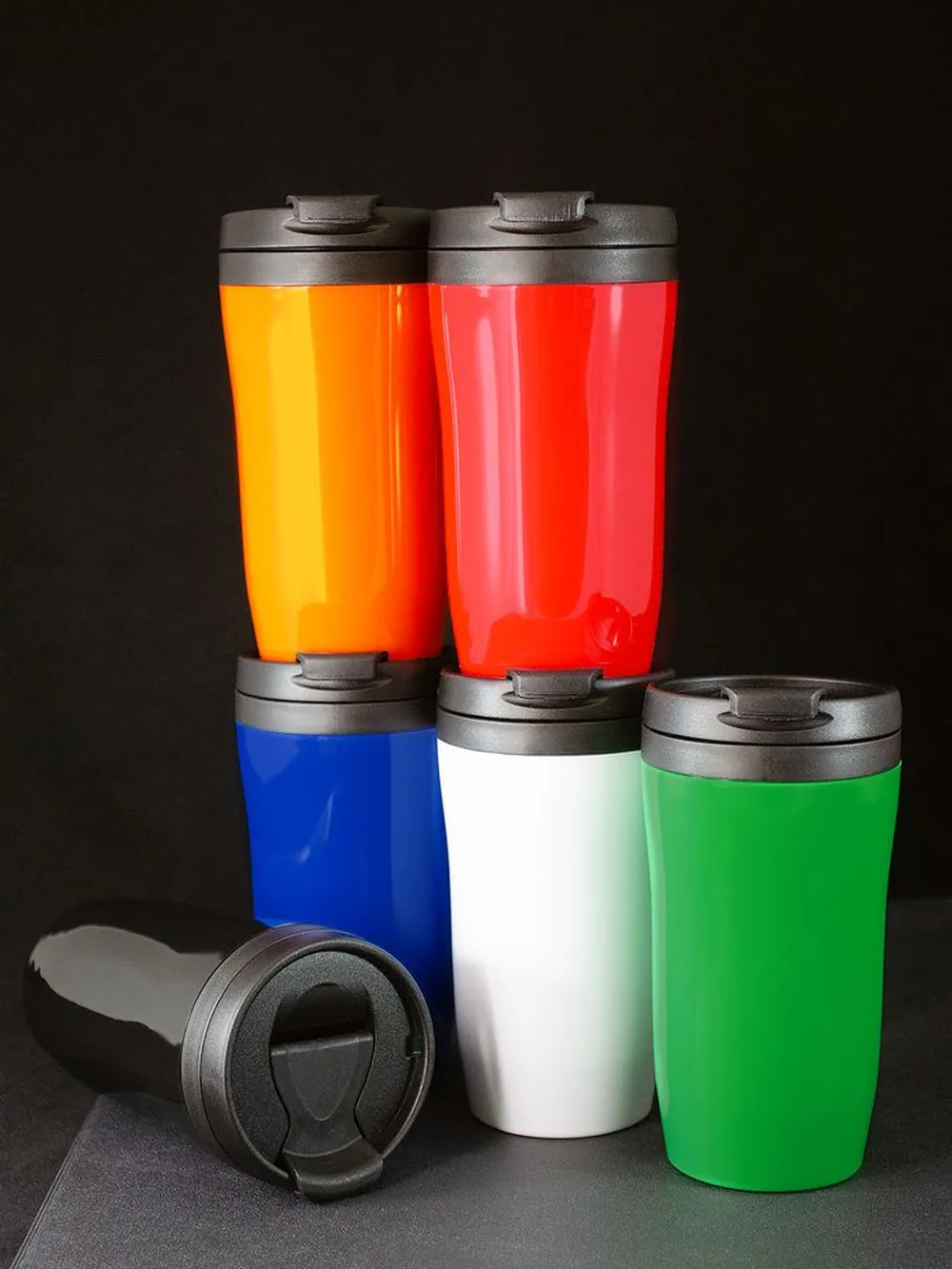 Термостакан Sagga, белый заказать онлайн с вашим дизайном на заказ в Москве и области