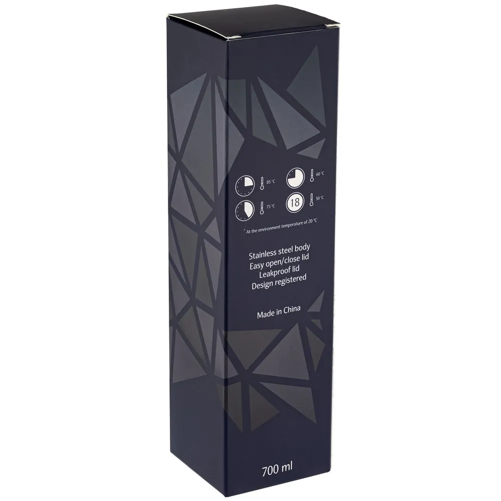 Термос Gems Black Sapphire, сапфир (синий) заказать онлайн с вашим дизайном на заказ в Москве и области