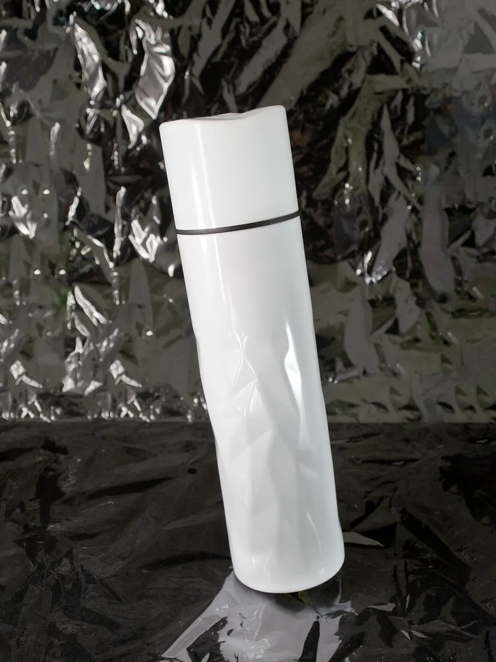 Термос Gems White Rock Сrystal, белый горный хрусталь заказать онлайн с вашим дизайном на заказ в Москве и области