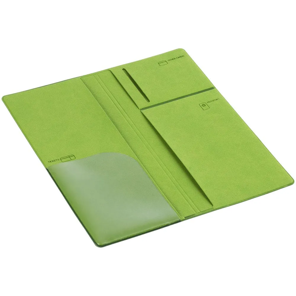 Органайзер для путешествий Devon, зеленый заказать онлайн с вашим дизайном на заказ в Москве и области