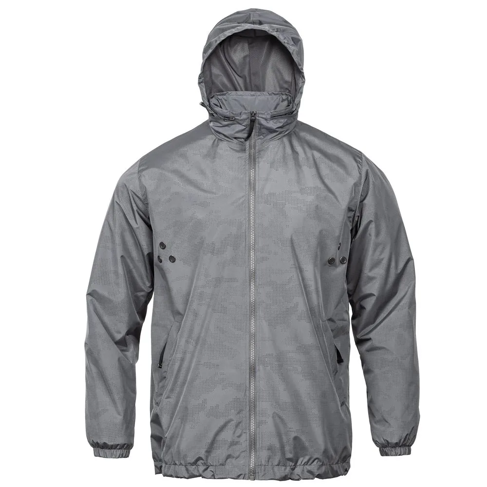 Ветровка Lattvind серая, размер M заказать онлайн с вашим дизайном на заказ в Москве и области