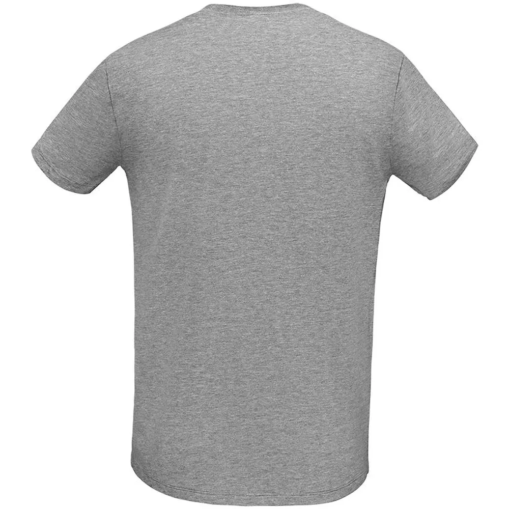 Футболка мужская Martin Men серый меланж, размер XXL заказать онлайн с вашим дизайном на заказ в Москве и области