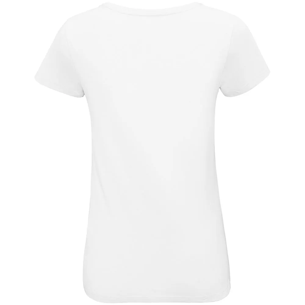 Футболка женская Martin Women, белая заказать онлайн с вашим дизайном на заказ в Москве и области