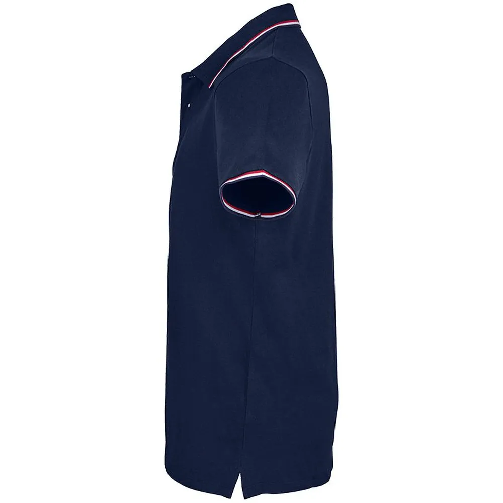 Рубашка поло мужская Prestige Men темно-синяя, размер 3XL заказать онлайн с вашим дизайном на заказ в Москве и области