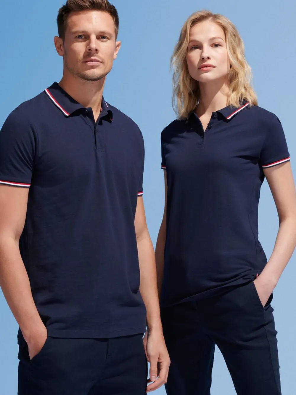 Рубашка поло мужская Prestige Men ярко-синяя, размер L заказать онлайн с вашим дизайном на заказ в Москве и области