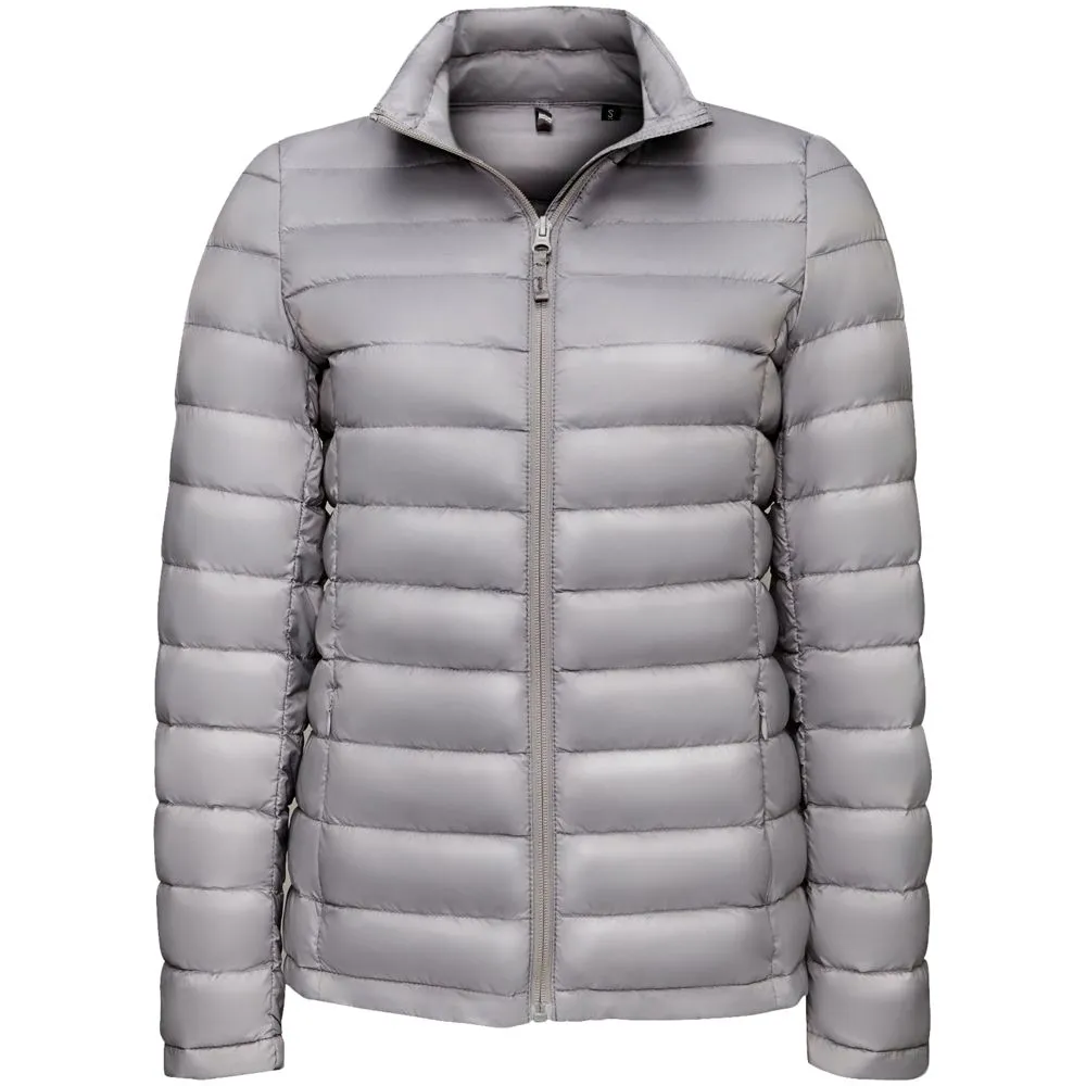 Куртка женская Wilson Women серая, размер S заказать онлайн с вашим дизайном на заказ в Москве и области