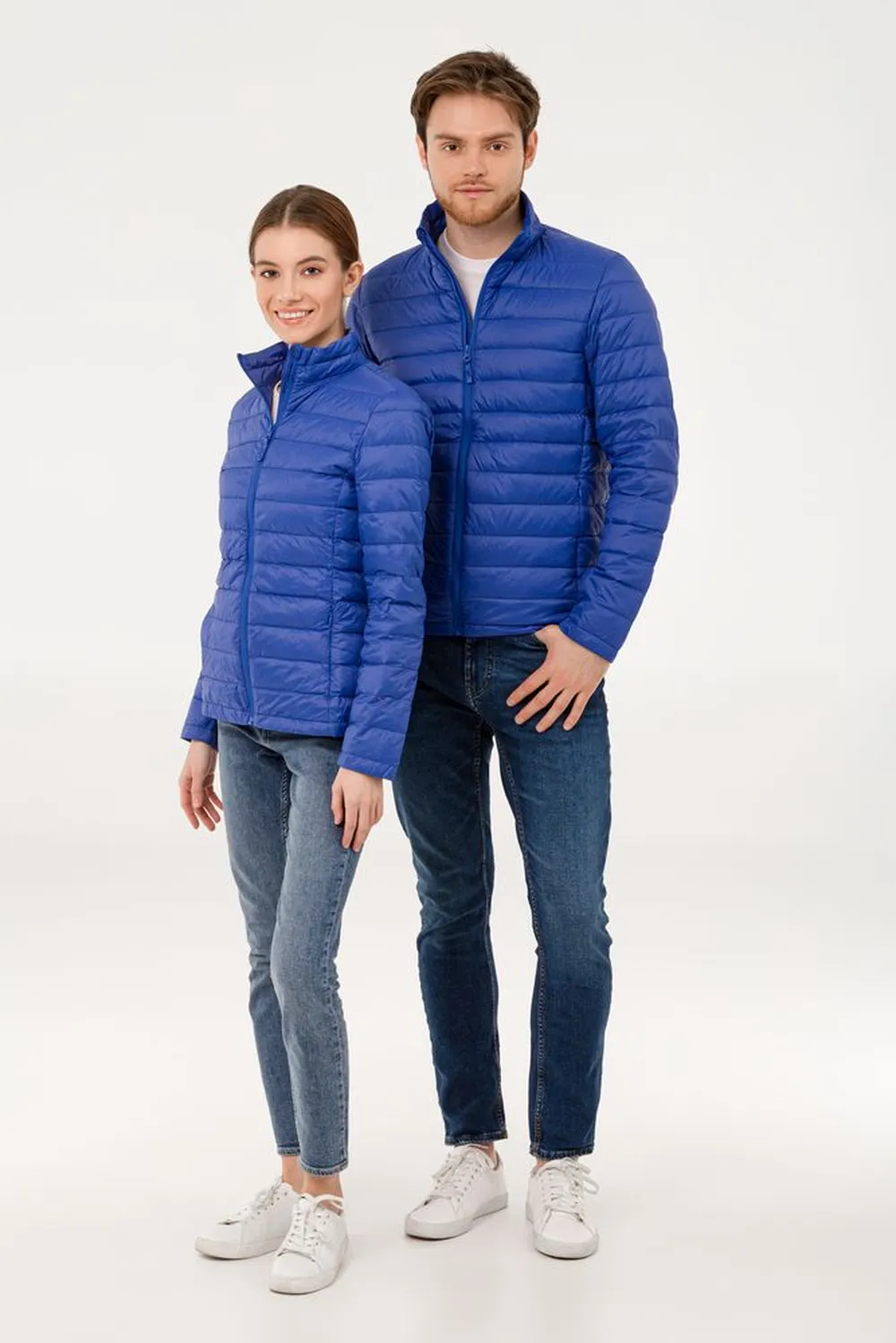 Куртка женская Wilson Women ярко-синяя, размер L заказать онлайн с вашим дизайном на заказ в Москве и области