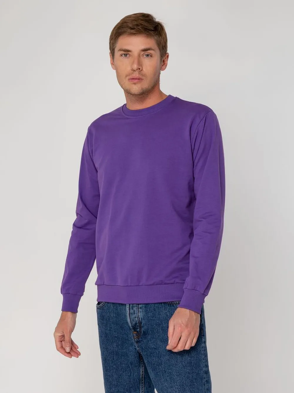 Толстовка Unit Toima фиолетовая, размер 4XL заказать онлайн с вашим дизайном на заказ в Москве и области