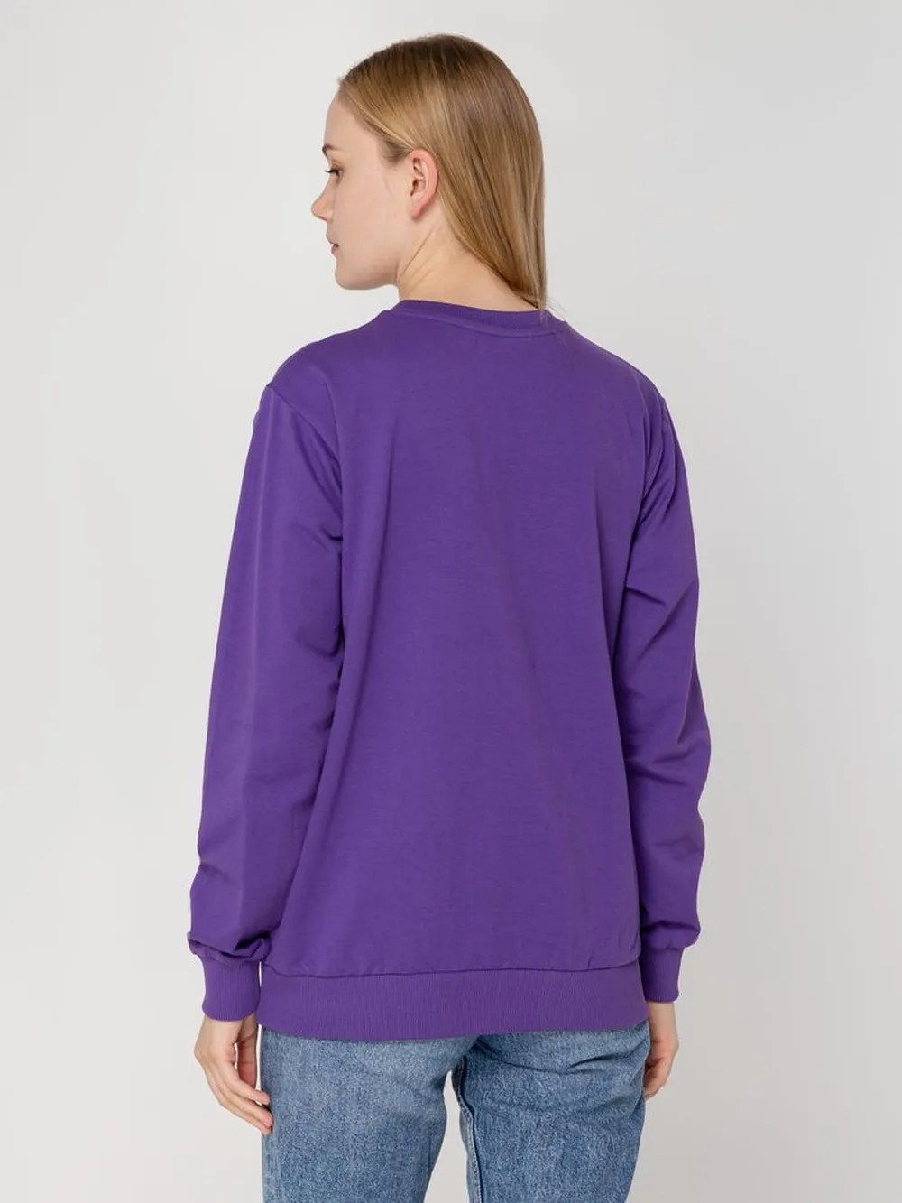 Толстовка Unit Toima фиолетовая, размер 4XL заказать онлайн с вашим дизайном на заказ в Москве и области