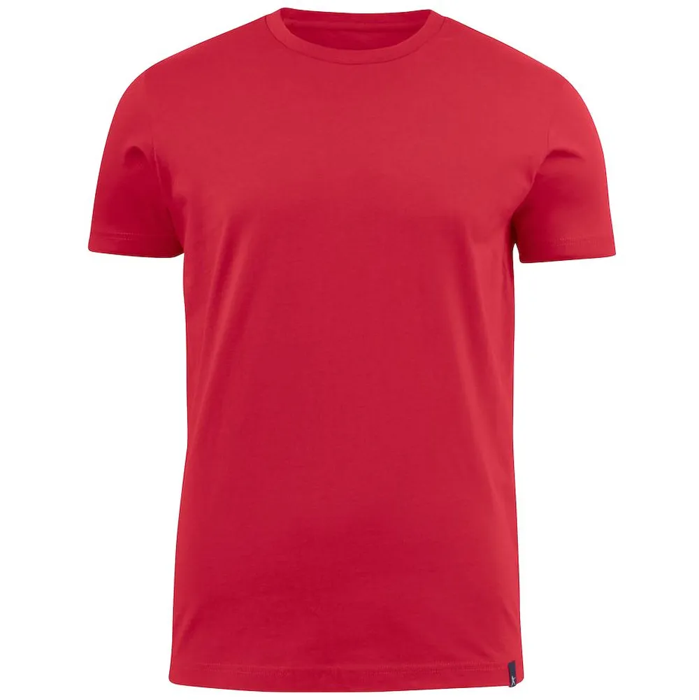 Футболка мужская American U, красная заказать онлайн с вашим дизайном на заказ в Москве и области