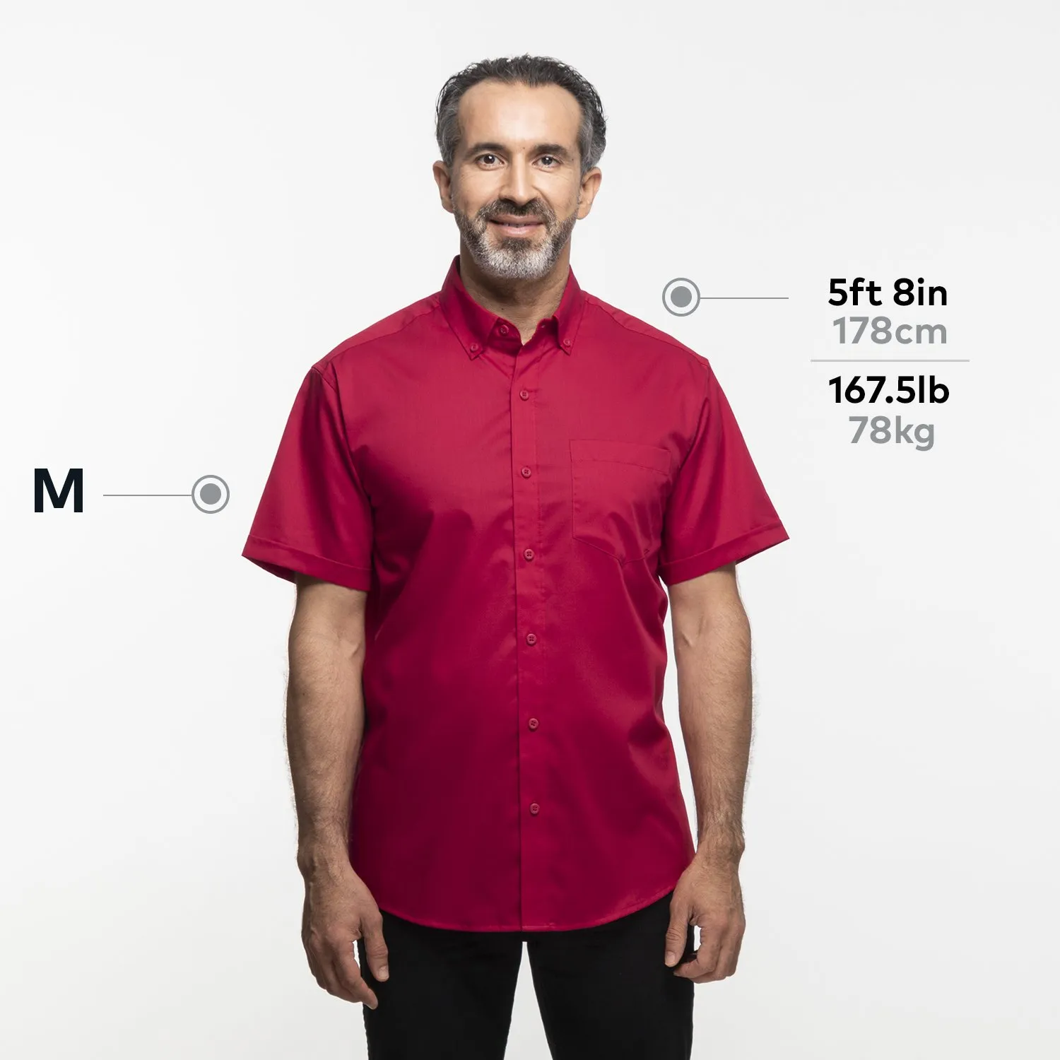 Рубашка с коротким рукавом SuperPro Twill заказать онлайн с вашим дизайном на заказ в Москве и области