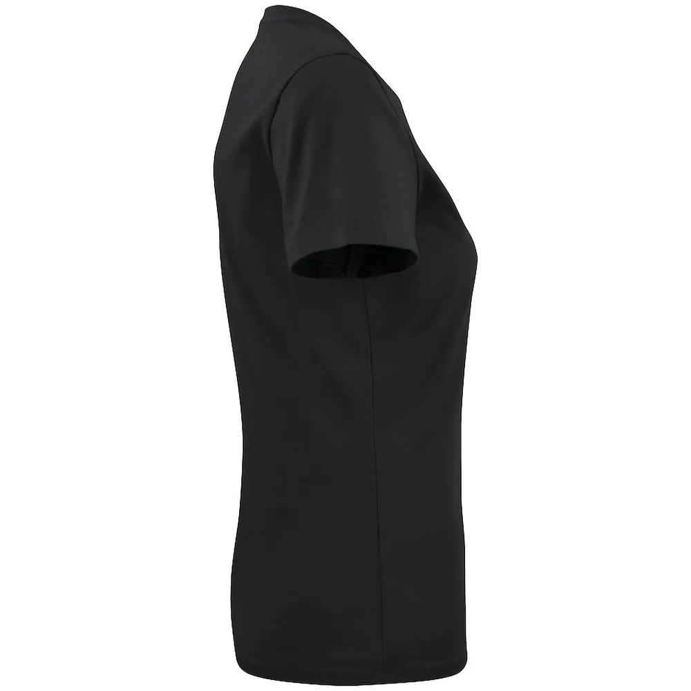 Футболка женская Ladies American U черная, размер XL заказать онлайн с вашим дизайном на заказ в Москве и области