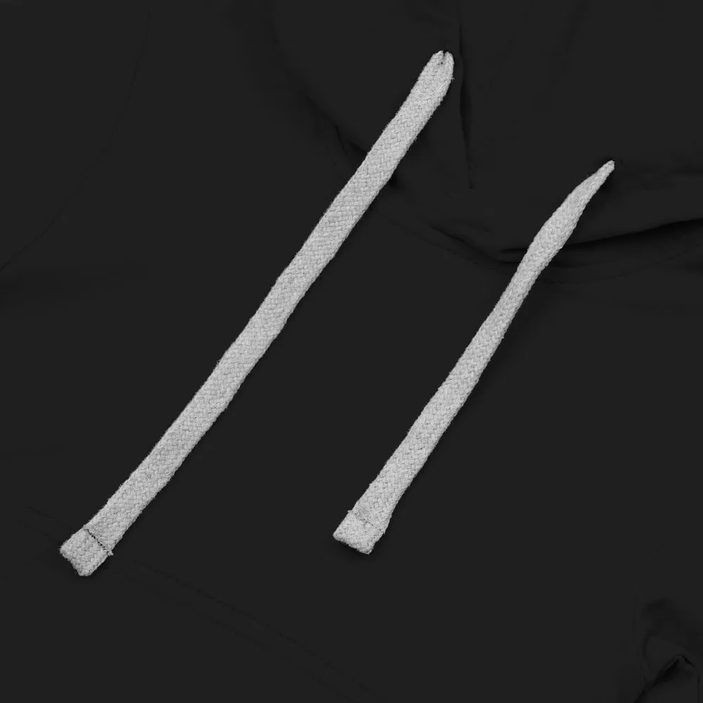 Толстовка с капюшоном детская Kirenga Kids, черная, 6 лет заказать онлайн с вашим дизайном на заказ в Москве и области