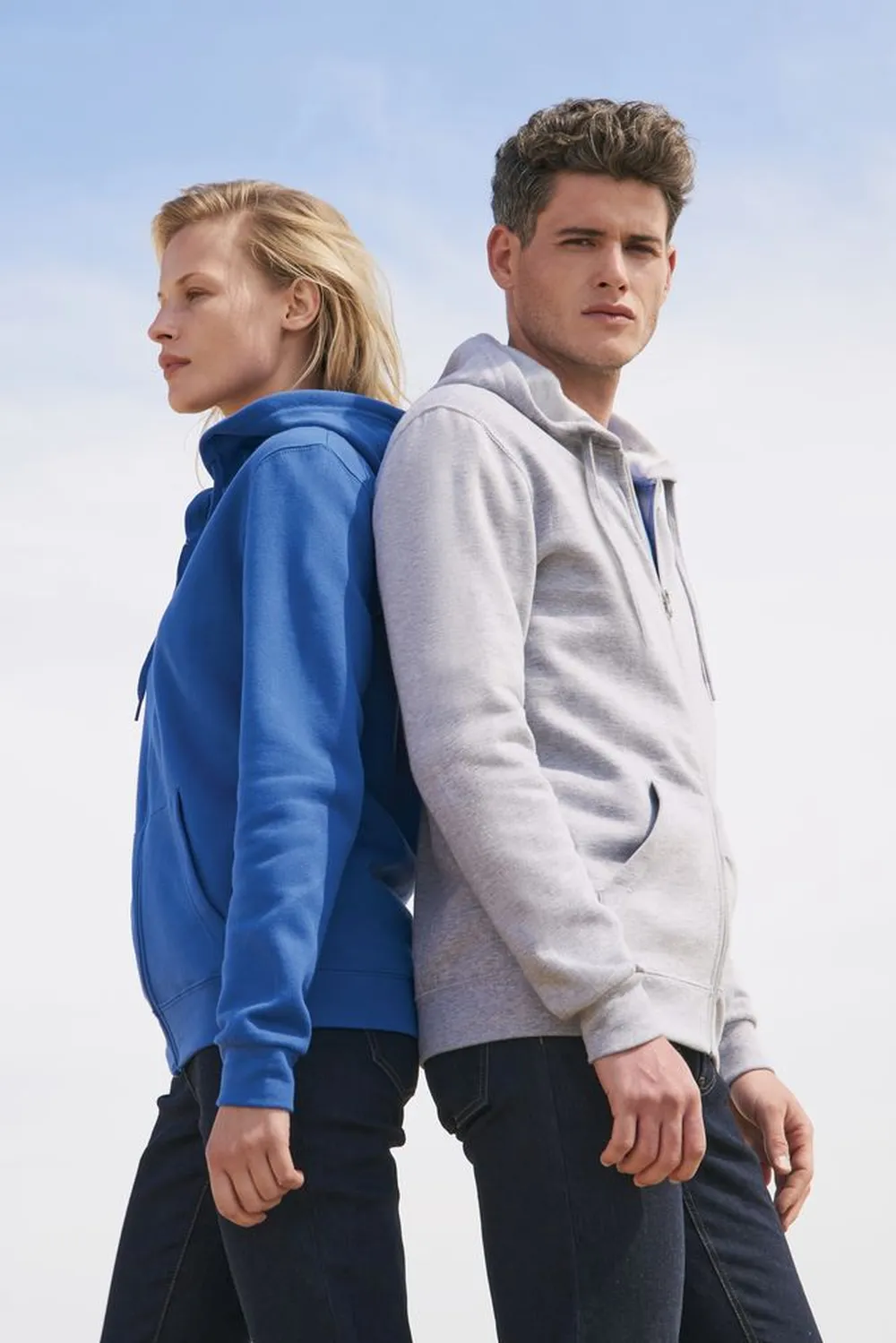 Толстовка унисекс Stone, белая, размер XL заказать онлайн с вашим дизайном на заказ в Москве и области