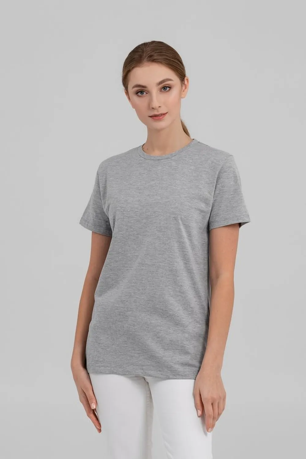 Футболка T-bolka 160 Original серый меланж, размер L заказать онлайн с вашим дизайном на заказ в Москве и области