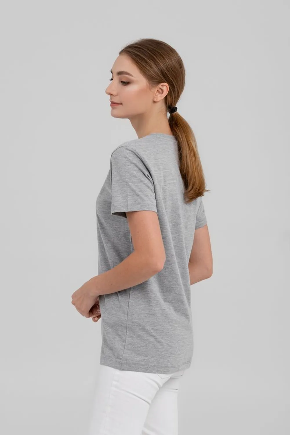 Футболка T-bolka 160 Original серый меланж, размер L заказать онлайн с вашим дизайном на заказ в Москве и области