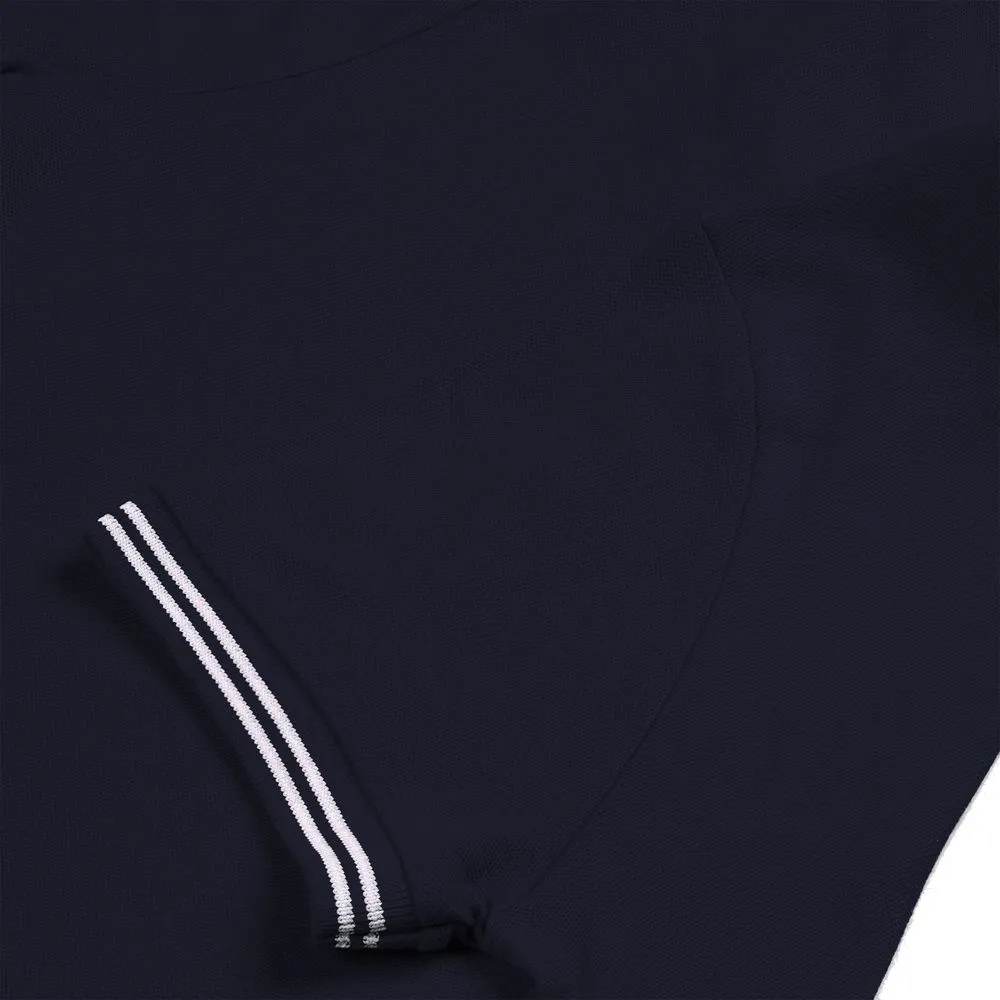 Рубашка поло женская Virma Stripes lady, темно-синяя, размер XL заказать онлайн с вашим дизайном на заказ в Москве и области