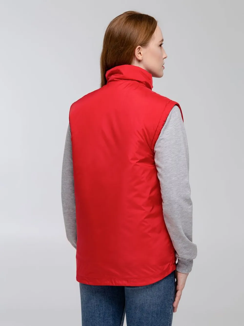 Жилет Unit Kama, красный (алый) заказать онлайн с вашим дизайном на заказ в Москве и области