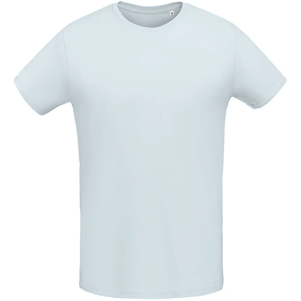 Футболка мужская Martin Men голубая, размер M заказать онлайн с вашим дизайном на заказ в Москве и области