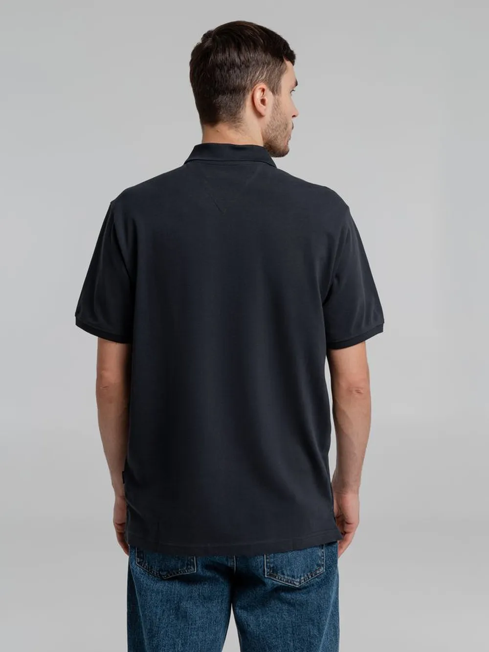 Рубашка поло мужская Neptune темно-синяя, размер S заказать онлайн с вашим дизайном на заказ в Москве и области