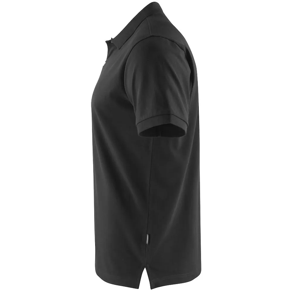 Рубашка поло мужская Sunset, черная заказать онлайн с вашим дизайном на заказ в Москве и области