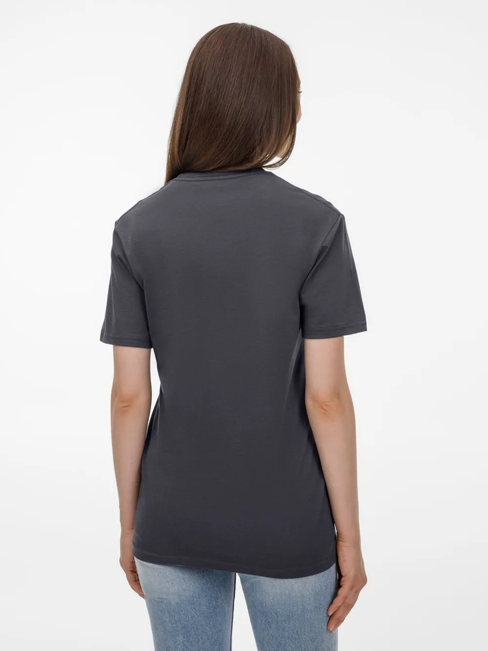 Футболка унисекс T-Bolka 180, темно-серая, размер M заказать онлайн с вашим дизайном на заказ в Москве и области