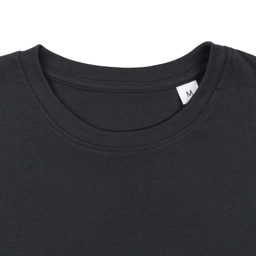 Футболка унисекс T-Bolka 180, темно-серая, размер M заказать онлайн с вашим дизайном на заказ в Москве и области