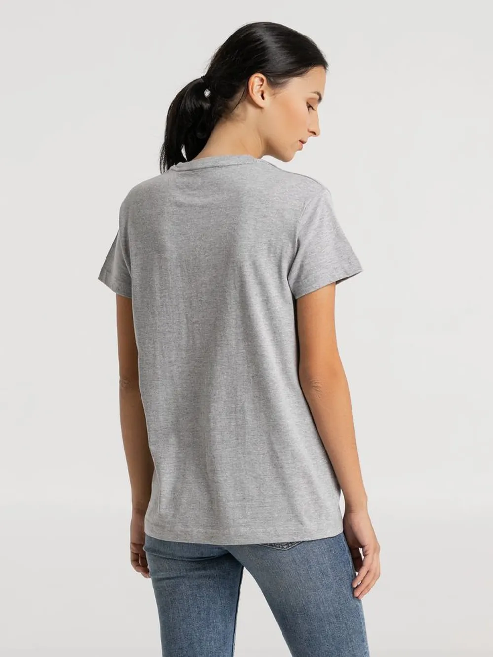 Футболка унисекс Firm Wear, серый меланж заказать онлайн с вашим дизайном на заказ в Москве и области