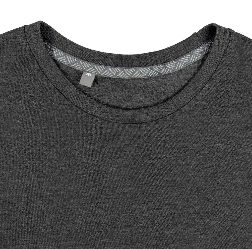 Футболка унисекс Firm Wear, черный меланж заказать онлайн с вашим дизайном на заказ в Москве и области