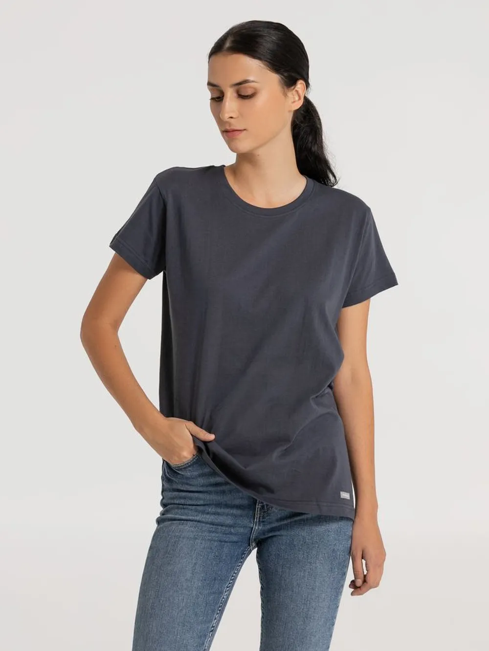 Футболка Firm Wear темно-серая, размер S заказать онлайн с вашим дизайном на заказ в Москве и области