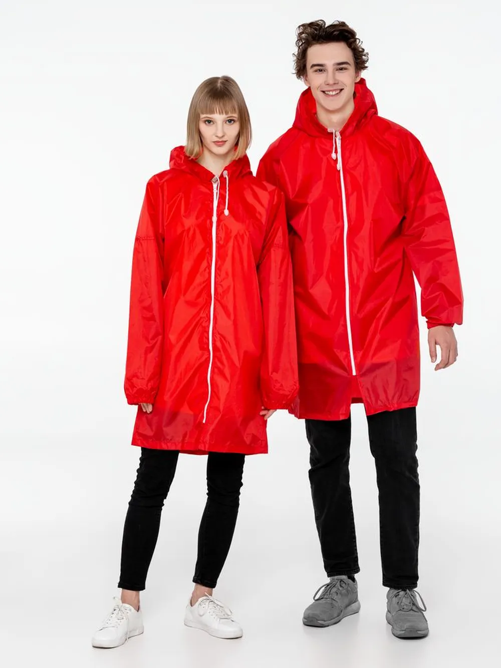 Дождевик Rainman Zip, красный, размер XL заказать онлайн с вашим дизайном на заказ в Москве и области