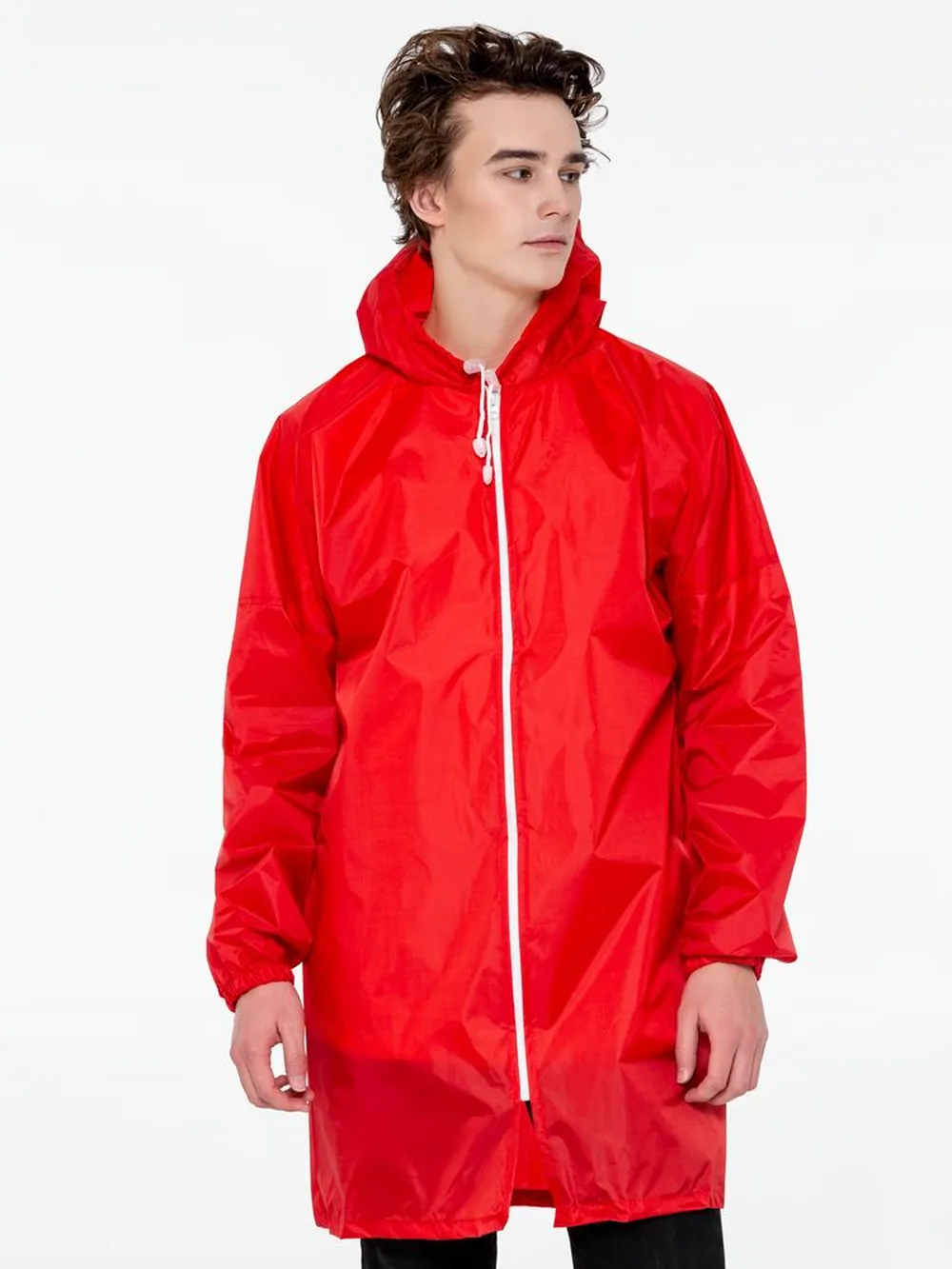 Дождевик Rainman Zip, красный, размер XL заказать онлайн с вашим дизайном на заказ в Москве и области