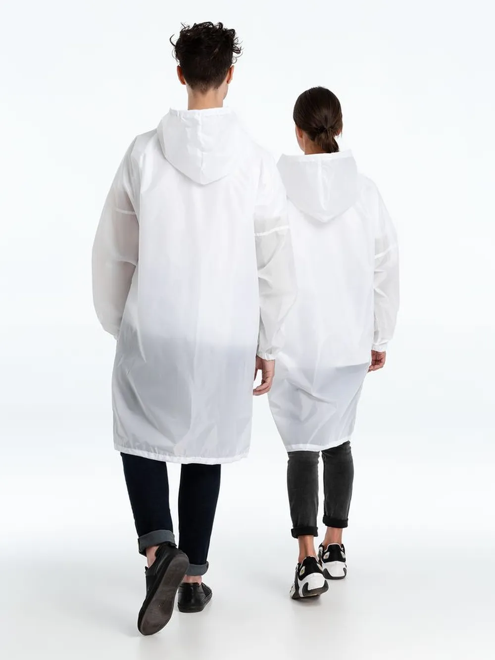 Дождевик Rainman Zip, белый, размер XL заказать онлайн с вашим дизайном на заказ в Москве и области