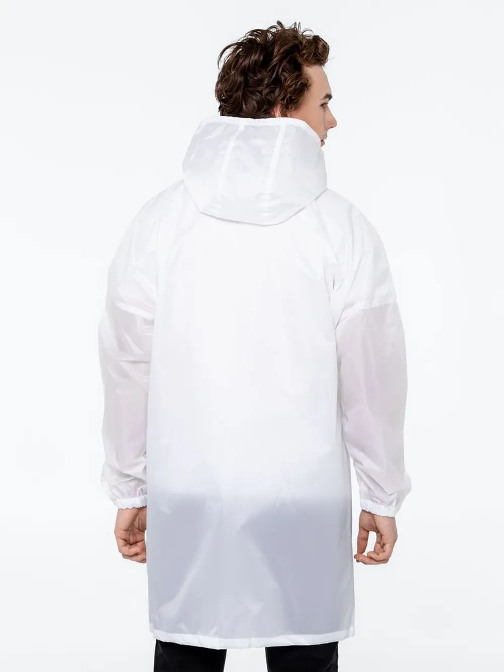 Дождевик Rainman Zip, белый, размер XXL заказать онлайн с вашим дизайном на заказ в Москве и области