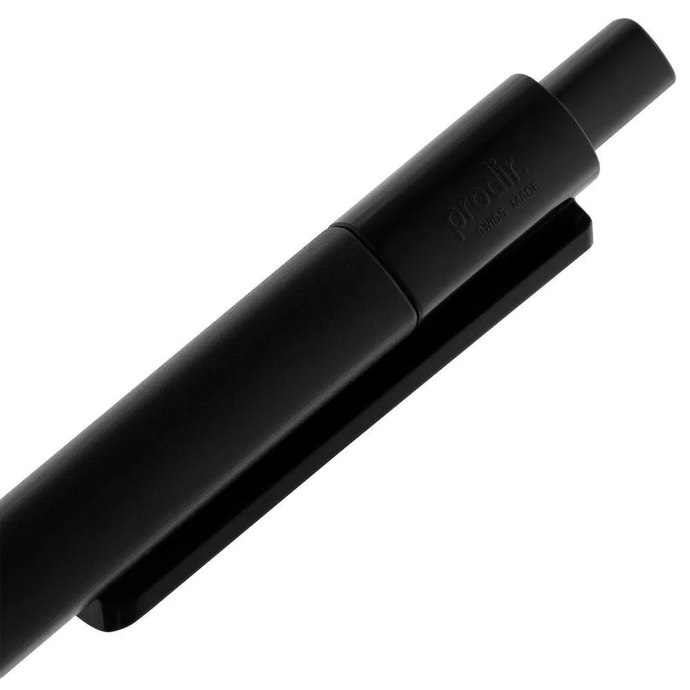 Ручка шариковая Prodir DS4 PMM-P, черная заказать онлайн с вашим дизайном на заказ в Москве и области