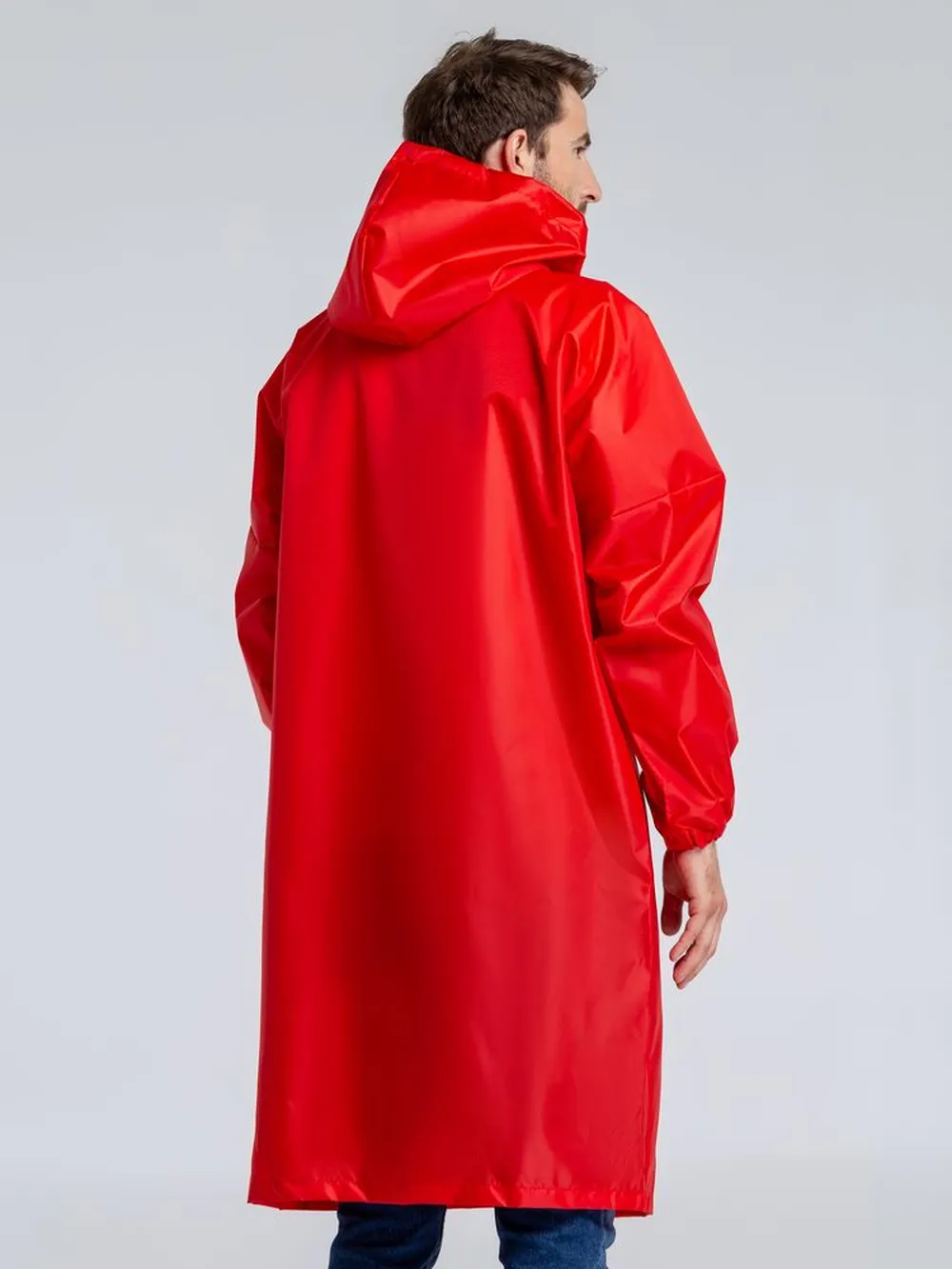 Дождевик унисекс Rainman Strong красный, размер XS заказать онлайн с вашим дизайном на заказ в Москве и области